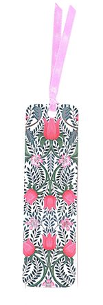 Bex Parkin Secret Garden bookmark featuring intricate floral and nature-inspired artwork, perfect for marking your page.