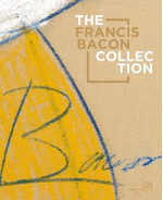 The Francis Bacon Collection book cover, showing abstract art pieces in thematic sections, highlighting previously unpublishe