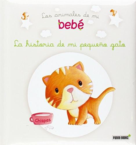 Portada de LOS ANIMALES DE MI BEBÉ: GATO (CAST) con ilustración de un gatito, ideal para primeras lecturas infantiles.