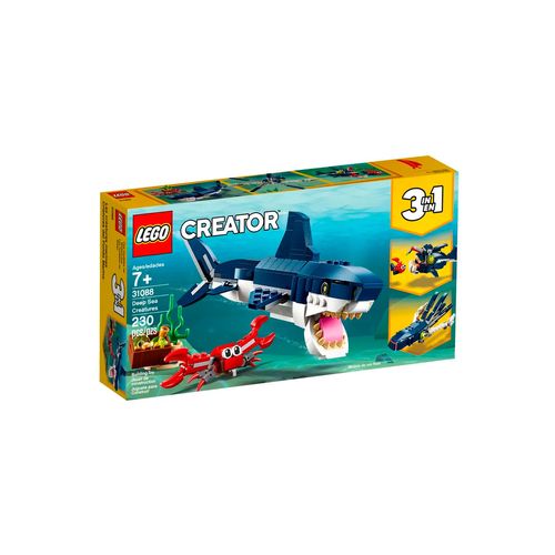 LEGO. Creator. Criaturas del fondo marino