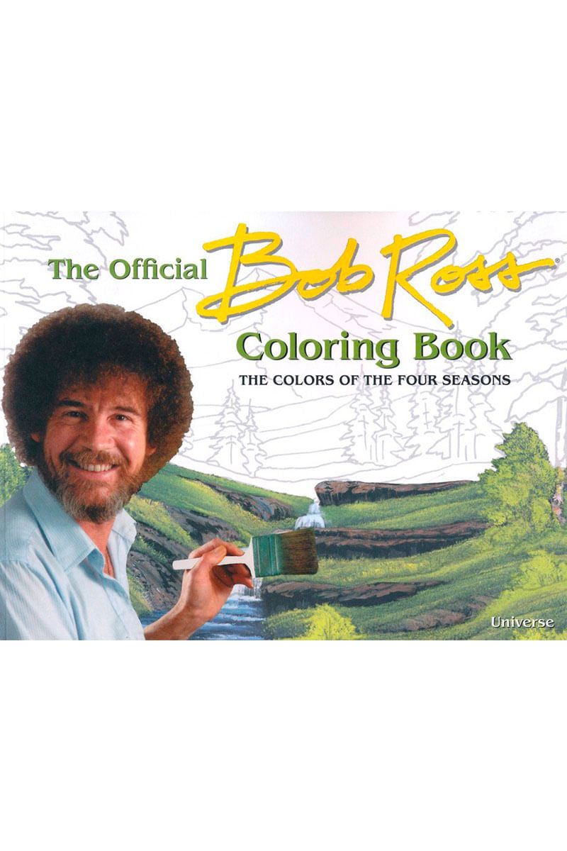 The official Bob Ross coloring book The colors of the four seasons