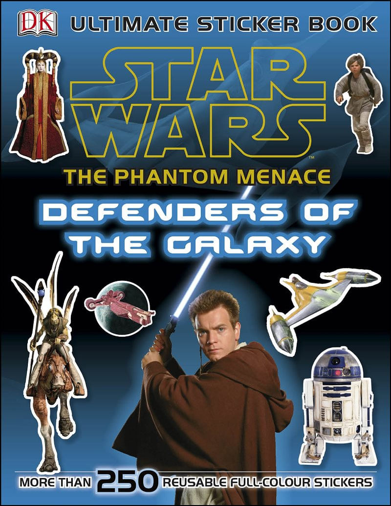 Star wars the phantom menace ultimate sticker book defenders of the ...