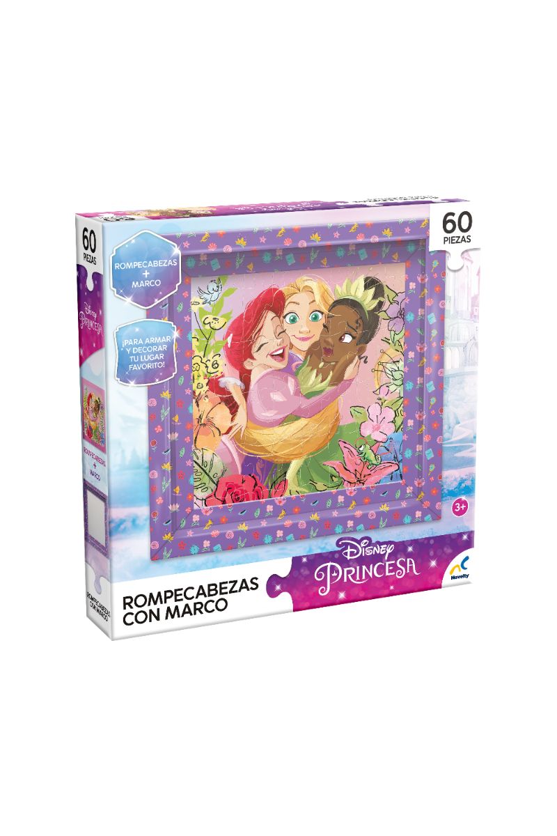 Rompecabezas Infantil con marco Princesas 60 Piezas Librerías