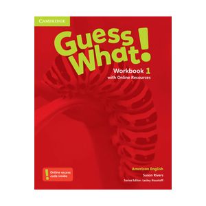 American English Guess What! Workbook with Online Resources 1