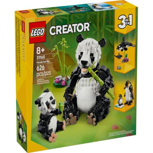 LEGO. Creator. Fauna salvaje: familia de pandas
