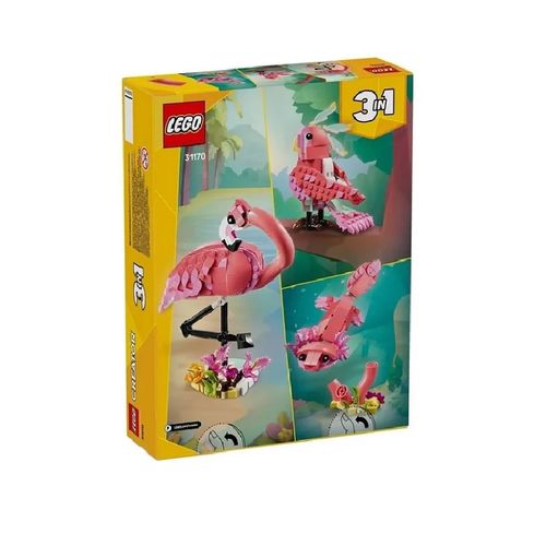 LEGO. Creator. Fauna Salvaje: Flamenco Rosa