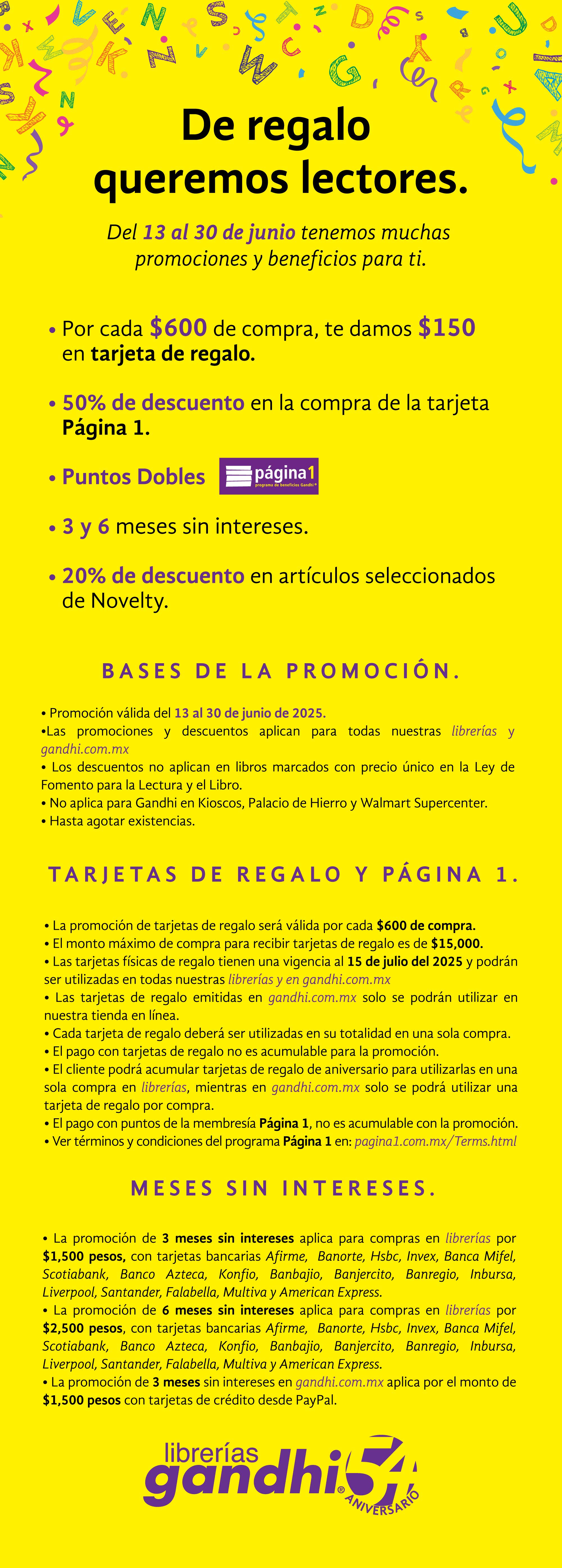 Bases del 54 aniversario